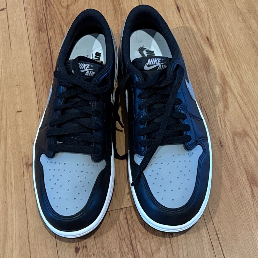 Jordan 1 Low OG Shadow Black CZ0790-003 Men Size 10 Excellent Condition w/Box